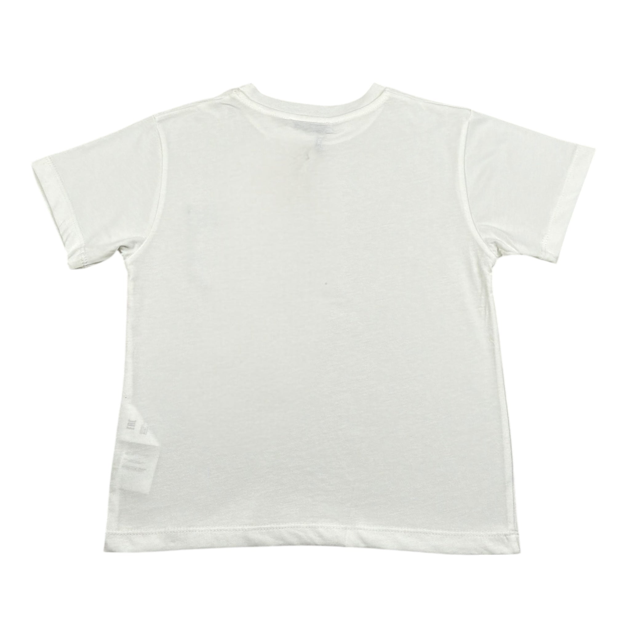 Paolo Pecora T-Shirt Girocollo Tinta Unita con Taschino per Bambino PP4055X BIANCO PAOLO PECORA 