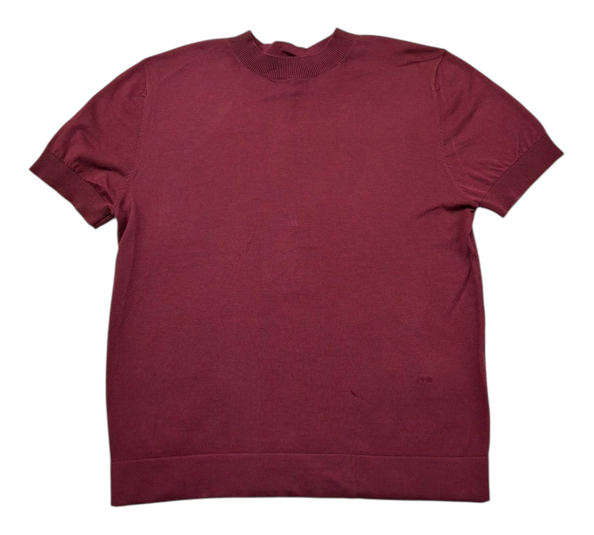 Paolo Pecora T-Shirt Girocollo Tinta Unita per Bambino PP4177 BORDEAUX PAOLO PECORA 
