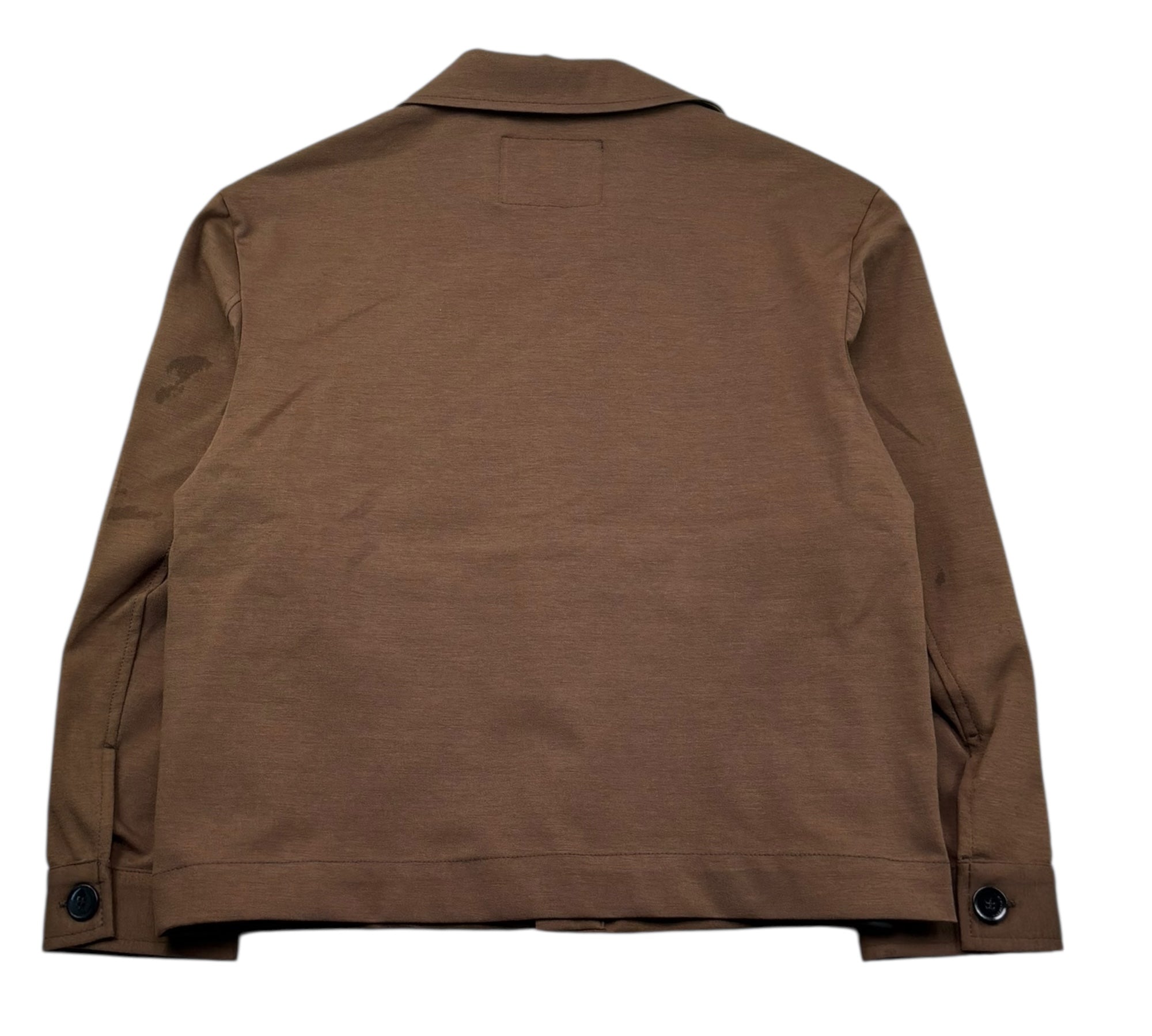 Paolo Pecora Camicia Manica Lunga Tinta Unita per Bambino PP4182 MARRONE PAOLO PECORA 