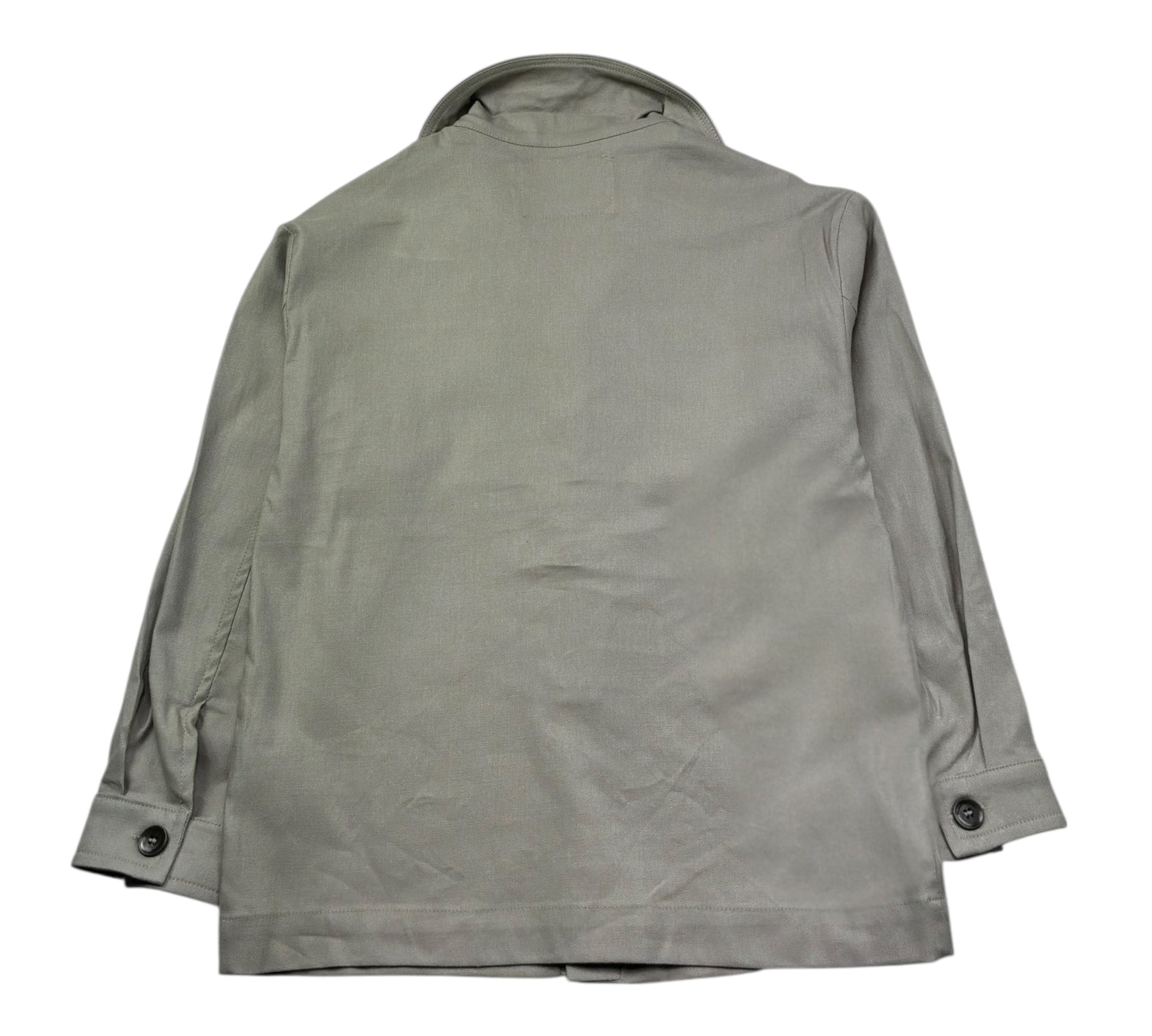 Paolo Pecora Camicia Manica Lunga Tinta Unita per Bambino PP4186 VERDE PAOLO PECORA 