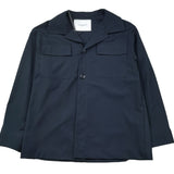 Paolo Pecora Camicia Manica Lunga Tinta Unita con Tasconi per Bambino PP4193 BLU PAOLO PECORA 
