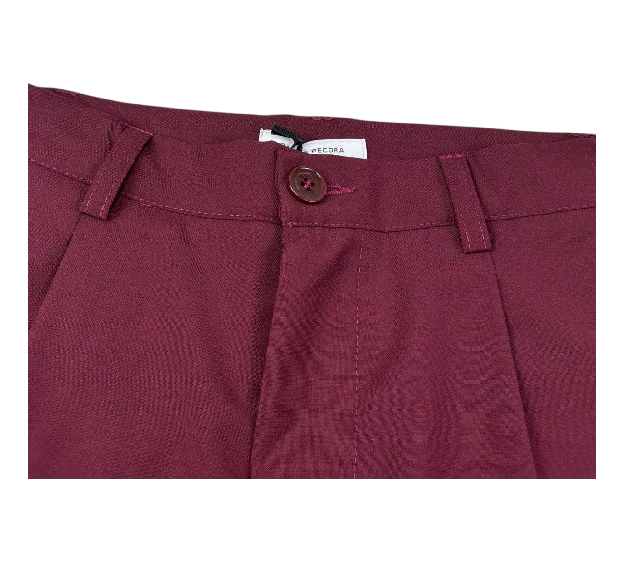 Paolo Pecora Pantalone Tinta Unita con Girovita Regolabile per Bambino PP4195 BORDEAUX PAOLO PECORA 