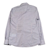 Paolo Pecora Camicia Manica Lunga Fantasia A Righe per Bambino PP4221 AZZURRO PAOLO PECORA 