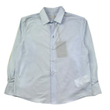 Paolo Pecora Camicia Manica Lunga Tinta Unita per Bambino PP4225 AZZURRO PAOLO PECORA 