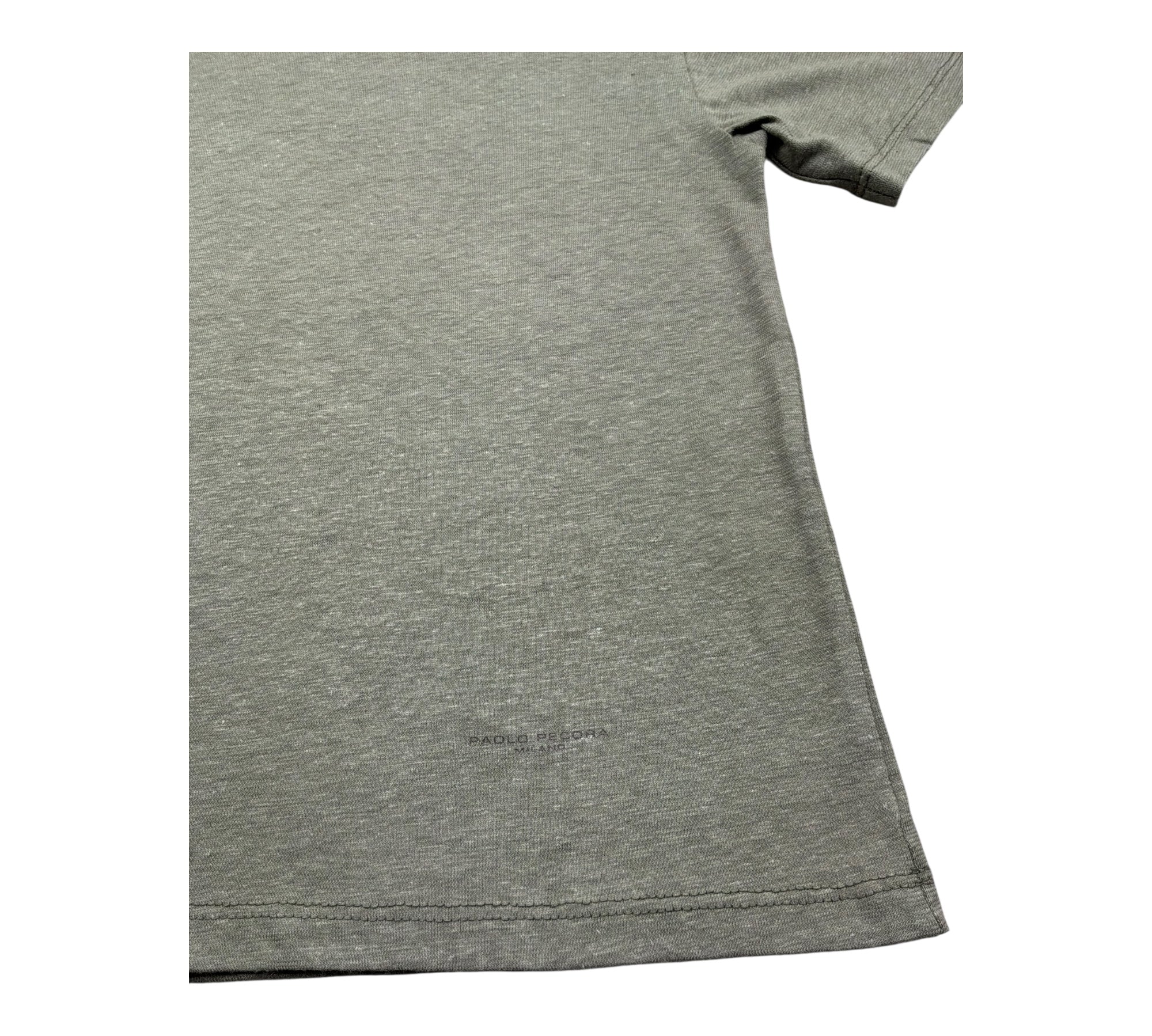 Paolo Pecora T-Shirt Girocollo Tinta Unita per Bambino PP4228 VERDE PAOLO PECORA 