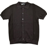 Paolo Pecora Camicia Mezza Manica Tinta Unita Traforato per Bambino PP4276 MARRONE PAOLO PECORA 