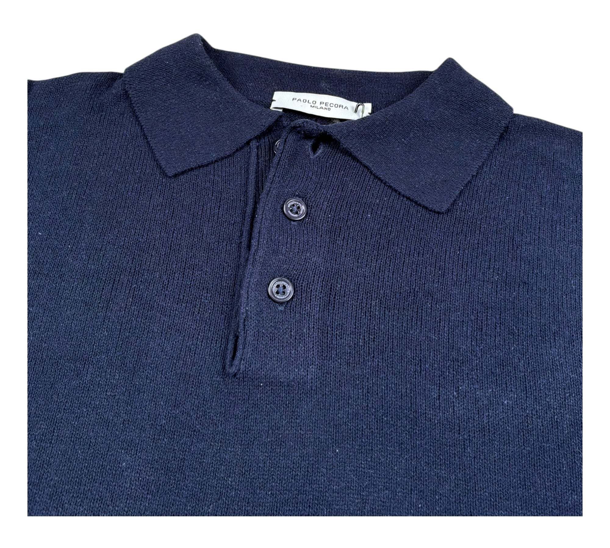 Paolo Pecora Polo Mezza Manica Tinta Unita per Bambino PP4283 BLU PAOLO PECORA 