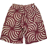 Paolo Pecora Bermuda Stampa Fantasia con Elastico In Vita per Bambino PP4294 BORDEAUX PAOLO PECORA 