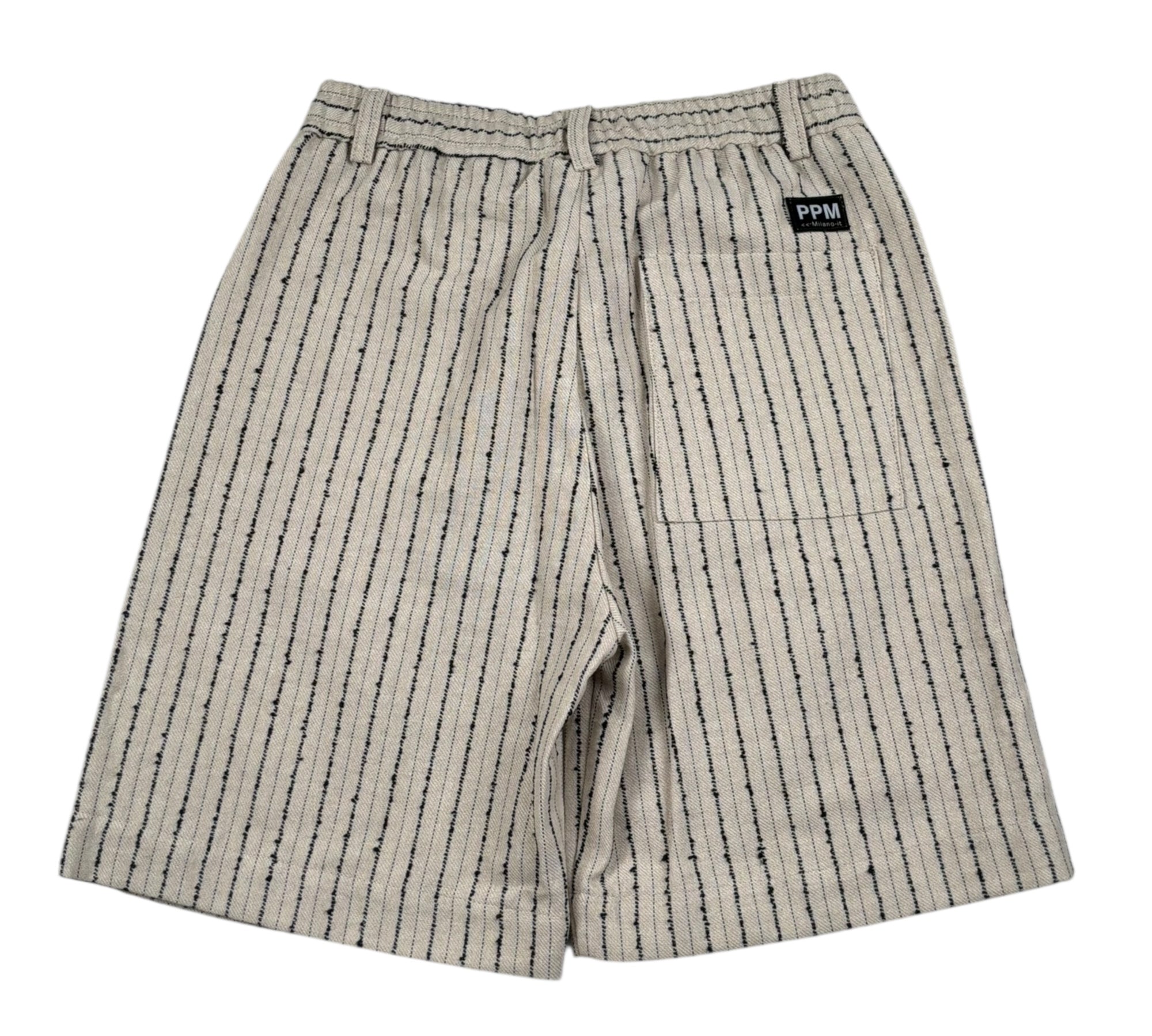 Paolo Pecora Bermuda Tinta Unita con Elastico In Vita per Bambino PP4311 BEIGE PAOLO PECORA 