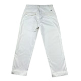 Paolo Pecora Pantalone Tinta Unita con Girovita Regolabile per Bambino PP4312 BIANCO PAOLO PECORA 