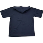 Paolo Pecora T-Shirt Tinta Unita con Cappuccio per Bambino PP4352 BLU PAOLO PECORA 