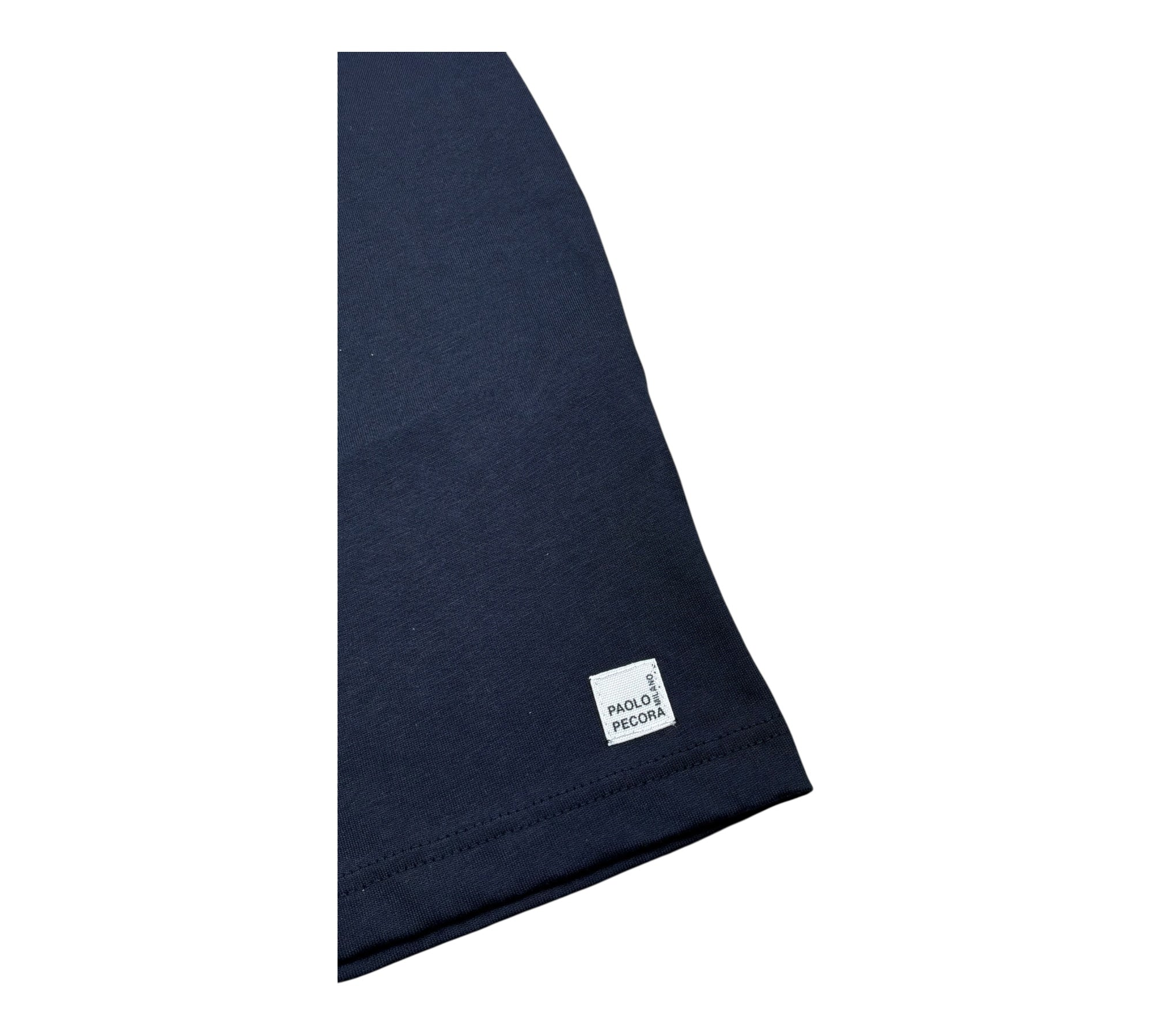 Paolo Pecora T-Shirt Tinta Unita con Cappuccio per Bambino PP4352 BLU PAOLO PECORA 