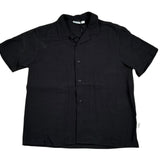 Paolo Pecora Camicia Mezza Manica Tinta Unita per Bambino PP4357 NERO PAOLO PECORA 