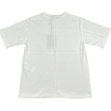 Paolo Pecora T-Shirt Girocollo Tinta Unita con Stampa per Bambino PP4359 BIANCO PAOLO PECORA 