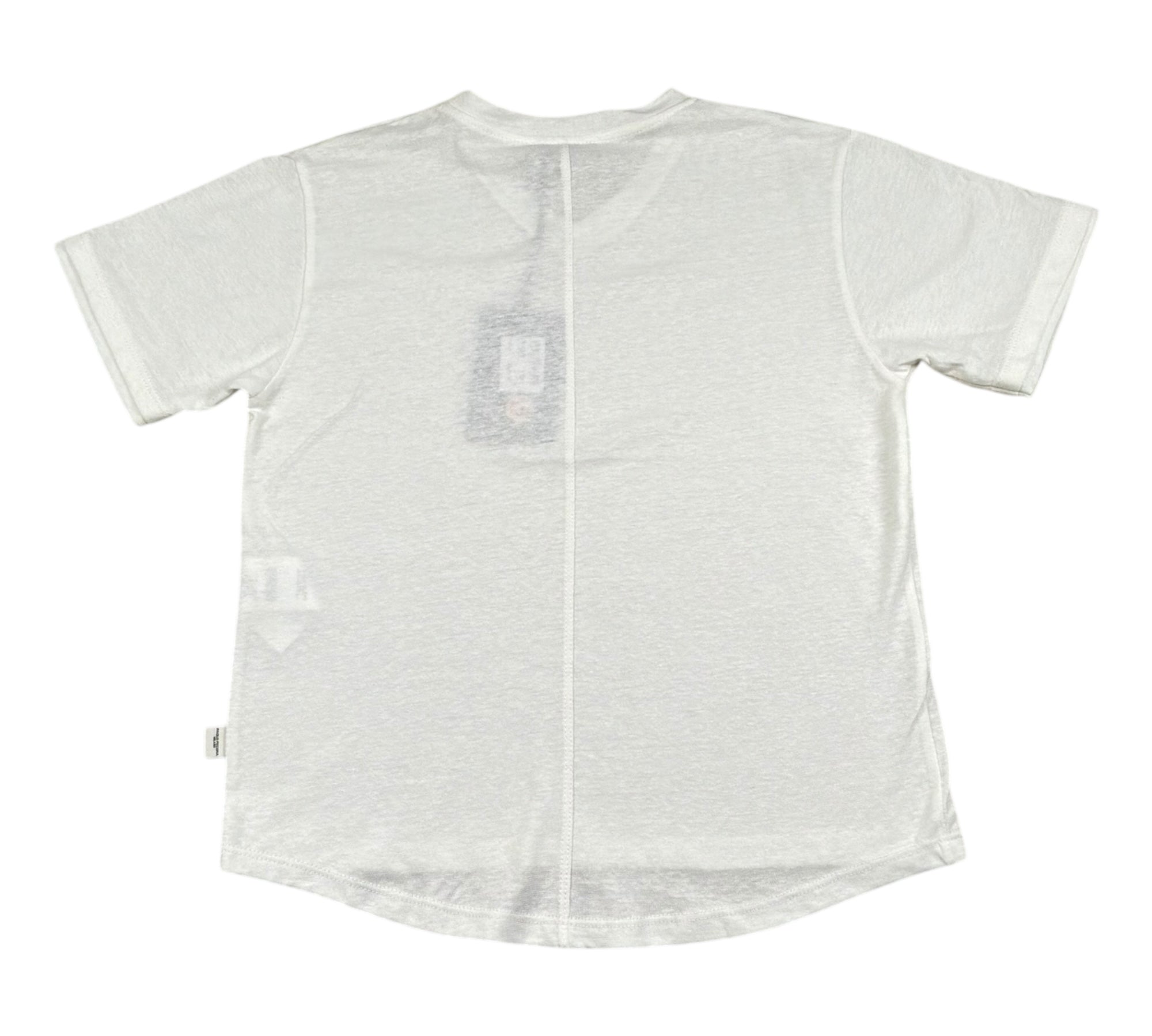 Paolo Pecora T-Shirt Girocollo Tinta Unita per Bambino PP4365 BIANCO PAOLO PECORA 