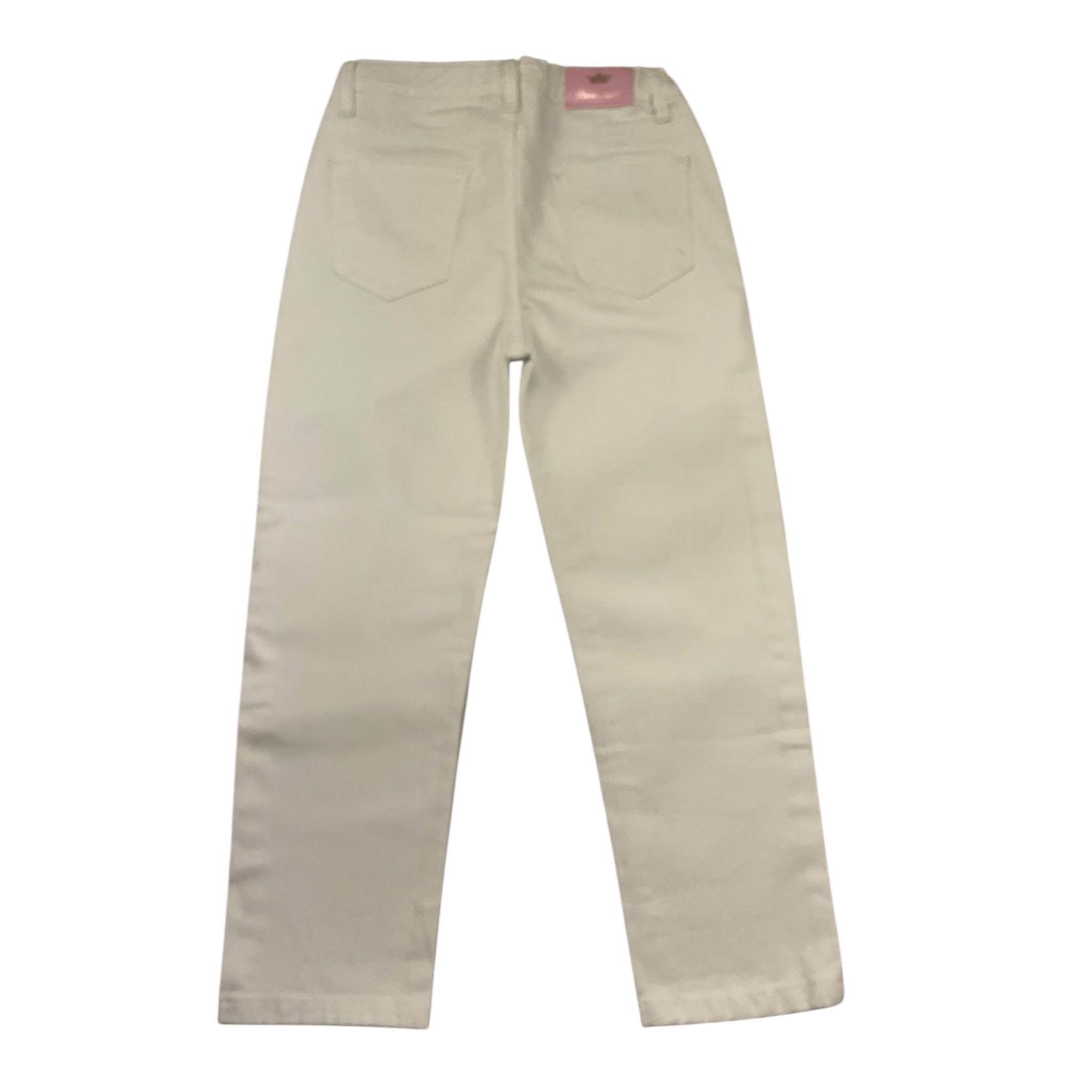 Paris Hilton Pantalone Tinta Unita con Girovita Regolabile per Bambina PH1661 BIANCO PARIS HILTON 