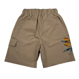 Patriot Bermuda Tinta Unita con Elastico In Vita per Bambino PBR0022 BEIGE PATRIOT 