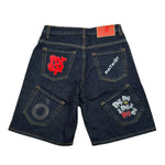 Patriot Bermuda In Denim Tinta Unita con Stampe per Bambino PJ3S2SPCK31C31 BLU PATRIOT 