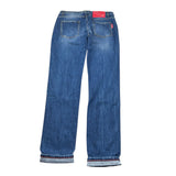 Patriot Jeans Tinta Unita 5 Tasche per Bambino PJ5S2SPBK36 BLU PATRIOT 