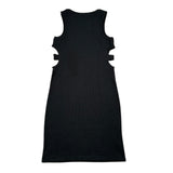 Patrizia Pepe Abito Giromanica Tinta Unita per Bambina 7A0544 NERO PATRIZIA PEPE 