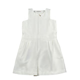 Patrizia Pepe Tutina Intera tinta unita Bianco per Bambina 7T0018X BIANCO PATRIZIA PEPE 