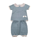 Paz Rodriguez Completo 2 Pezzi Maglia-Culotte per Neonata 003120779 AZZURRO PAZ RODRIGUEZ 