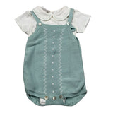 Paz Rodriguez Completi 2 Pezzi Body-Pagliaccetto per Neonato 02019353K VERDE PAZ RODRIGUEZ 