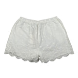 Pepe Jeans Short Tinta Unita con Ricami per Bambina PG800883 BIANCO PEPE JEANS 