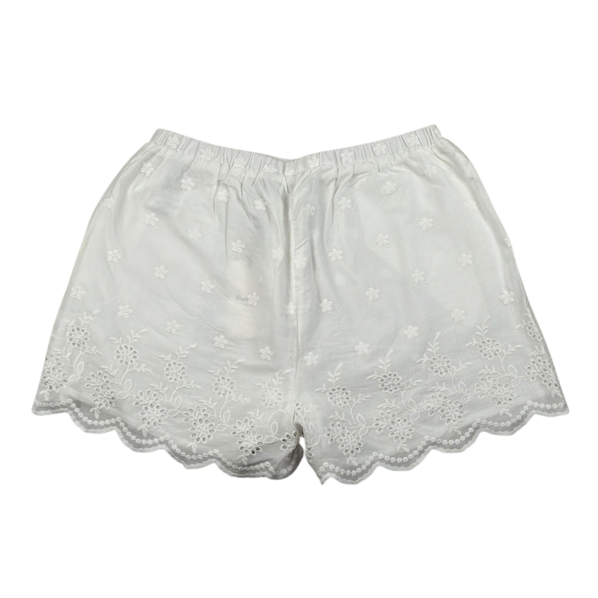 Pepe Jeans Short Tinta Unita con Ricami per Bambina PG800883 BIANCO PEPE JEANS 