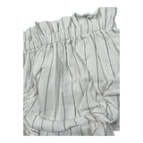 Petit Indi Coulotte Bicolore con Fantasia A Righe per Neonata COULBI BIANCO PETIT INDI 
