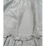 Petit Indi Abito Tinta Unita con Applicazioni per Bambina SS25BK6651X GRIGIO PETIT INDI 