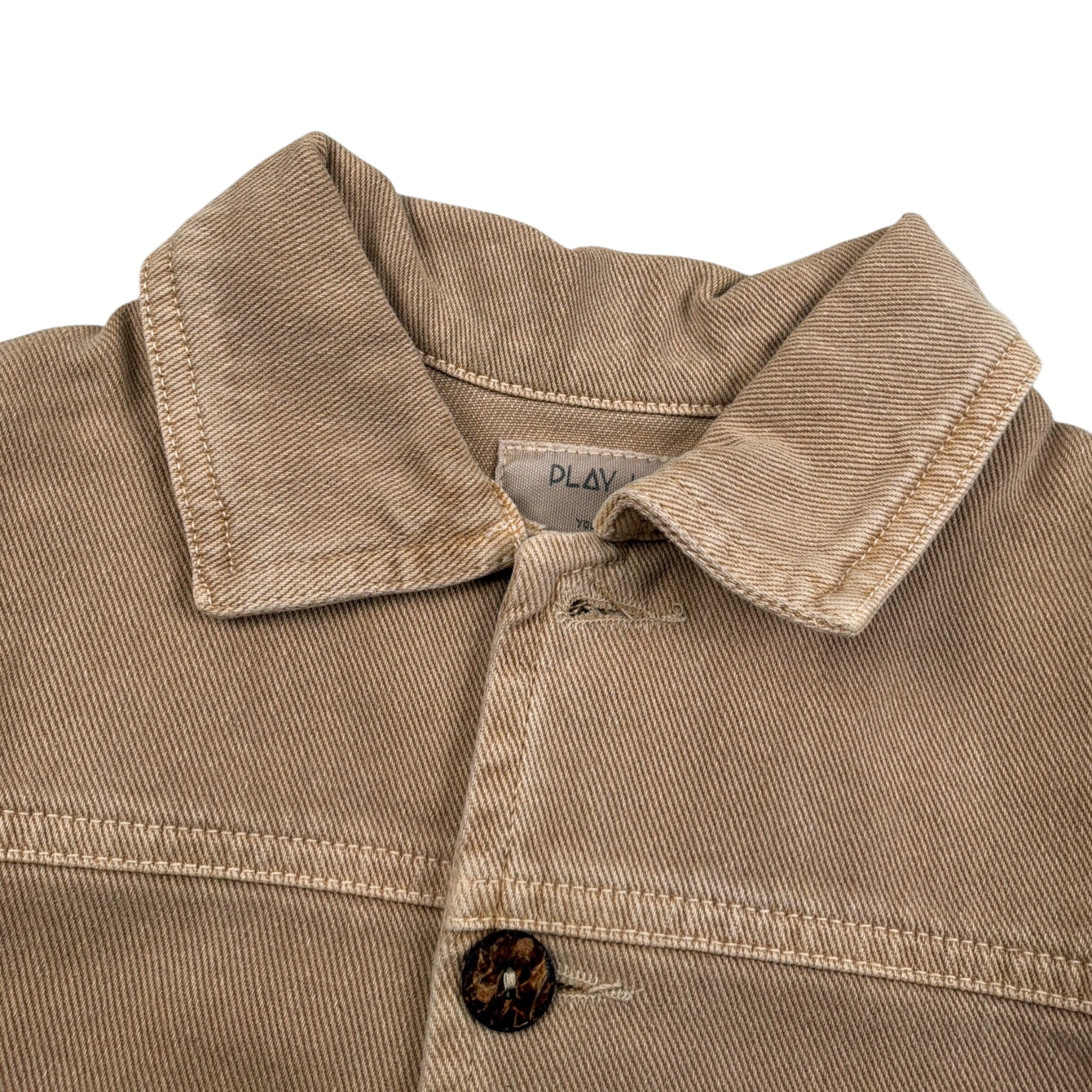 Play Up Camicia Manica Lunga tinta unita Beige per Neonato PA011AM11400 BEIGE PLAY UP 
