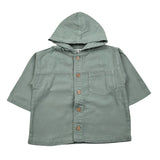 Play Up Giubbino Tinta Unita con Cappuccio per Neonato PA011AQ11401 VERDE PLAY UP 