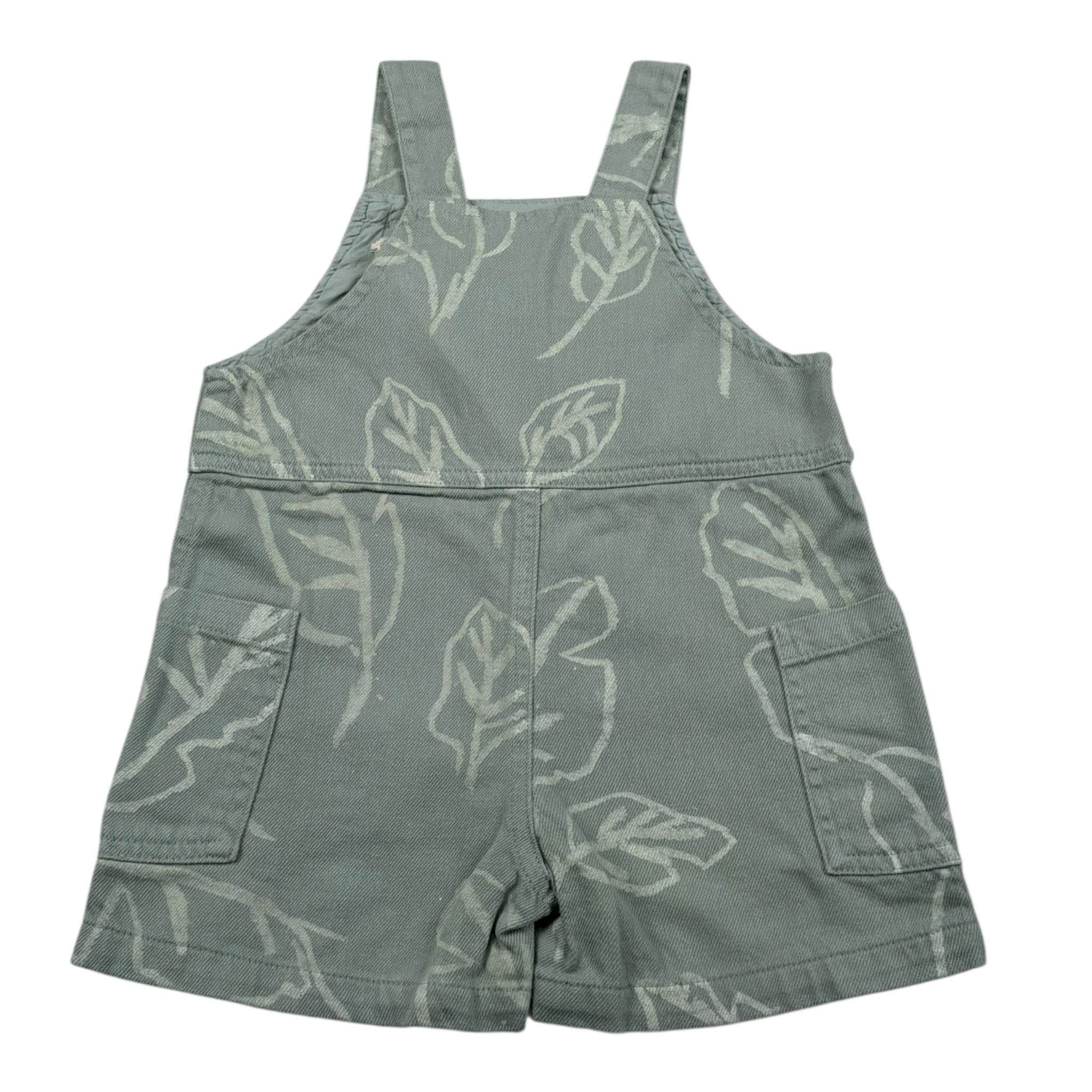 Play Up Salopette Tinta Unita per Neonato PA011AQ11503 VERDE PLAY UP 