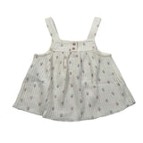 Play Up Canotta Tinta Unita con Stampe per Neonata PA022AQ11150 PANNA PLAY UP 