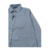 Please Camicia Tinta Unita per Bambino CL17270B73 AZZURRO PLEASE 