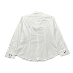 Please Camicia Tinta Unita per Bambino CL17270B73 BIANCO/GRIGIO PLEASE 