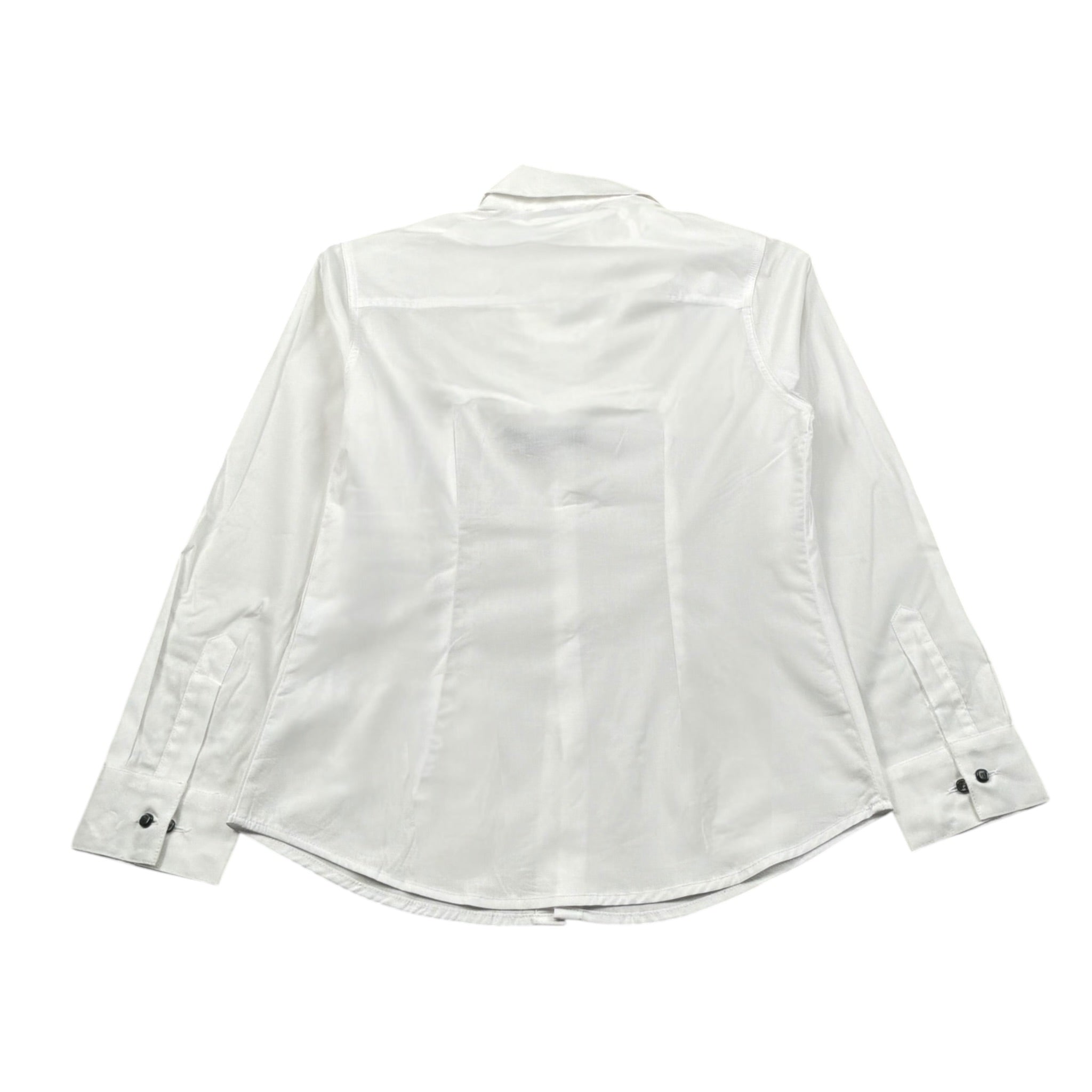 Please Camicia Tinta Unita per Bambino CL17270B73 BIANCO/GRIGIO PLEASE 