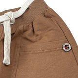 Please Pantalone Modello Tuta Tinta Unita per Neonato DJ16042B71 CAMMELLO PLEASE 