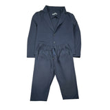 Please Completo 2 Pezzi Giacca-Pantalone Tinta Unita per Bambino EB00000173 BLU PLEASE 