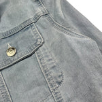 Please Giubbino In Denim Tinta Unita per Bambina JB11012G73 AZZURRO PLEASE 