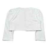 Please Coprispalle Tinta Unita per Bambina LG02042G73 BIANCO PLEASE 