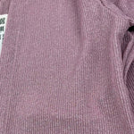 Please Cardigan Tinta Unita con Bottone per Bambina LG19072G73 ROSA PLEASE 