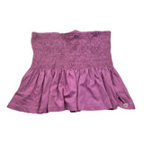 Please Top Tinta Unita con Logo per Bambina M025030G72 ROSA PLEASE 