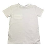 Please T-Shirt Girocollo Tinta Unita per Bambino MB15280B73 BIANCO PLEASE 