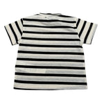 Please T-Shirt Bicolore con Taschino per Bambino MBC5031B71J PANNA PLEASE 