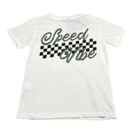 Please T-Shirt Girocollo Tinta Unita con Stampa per Bambino MBF2030B72 BIANCO PLEASE 