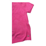 Please T-Shirt In Maglia Tinta Unita con Scollo Retro per Bambina NB16230G72X FUXIA PLEASE 