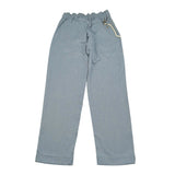 Please Pantalone Tinta Unita con Elastico In Vita per Bambino PE75130B73 POLVERE PLEASE 