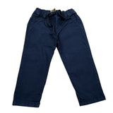 Please Pantalone tinta unita con Elastico In Vita Blu per Bambino PE84270B72 BLU PLEASE 